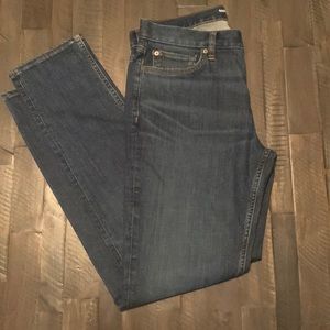 Banana Republic Men’s Slim Traveler Jean-Size 32x32 Dry Indigo Medium Wash